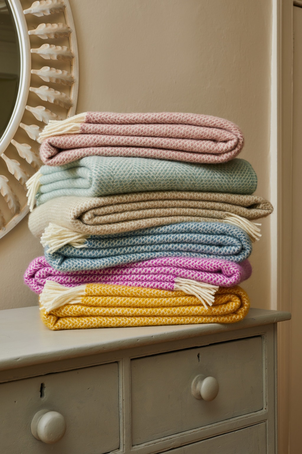 Welsh wool throws and blankets — soft furnishings